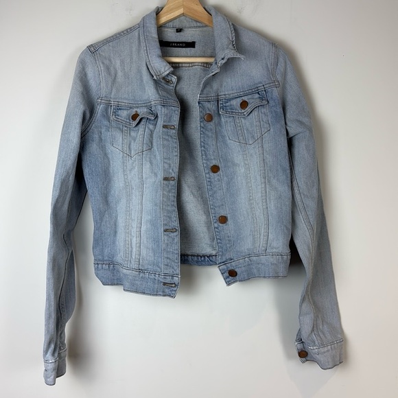 J brand atomic light blue denim jean jacket size Medium - Picture 2 of 8